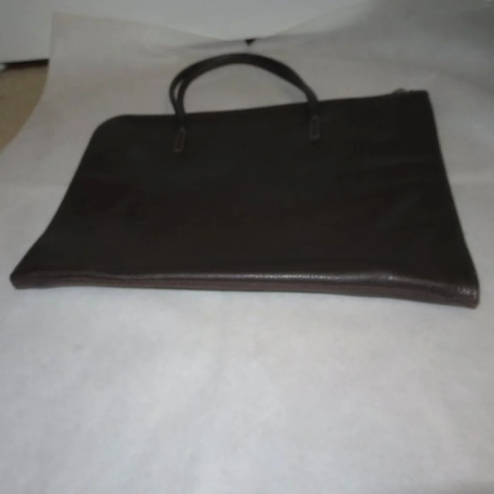 Longchamp Business Laptop Leather Handbag